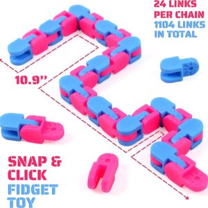 Snap and Click Track Fidget Toy