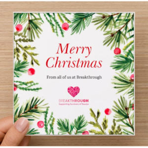 Christmas Charity Donation Gift Card